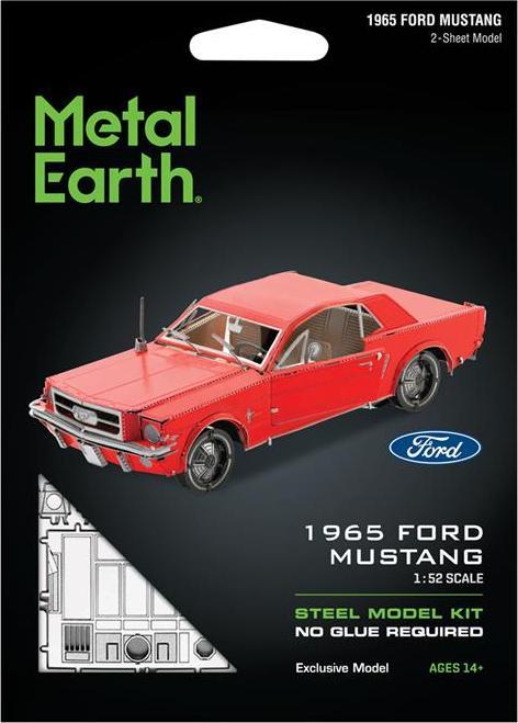 Immagine prodotto Metal Earth 1965 Ford Mustang Coupé (rosso)