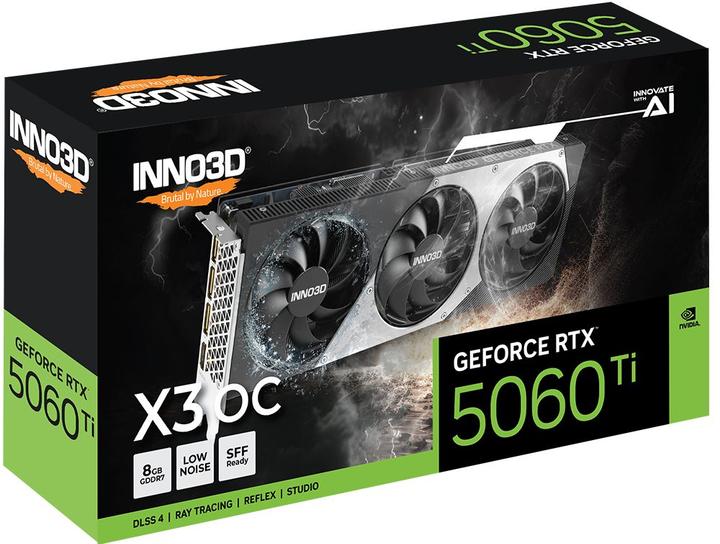 Produktbild Inno3D VGA RTX5060TI 8GB Twin X3 OC (8 GB)