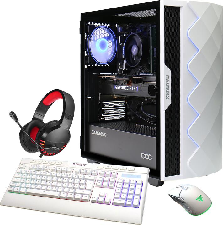 Actual product image Hyrican GAMEMAX Diamond WT 7395 i7-14700F 32GB 1TB SSD RTX 4070 (Intel Core i7-14700F, 32 GB, 1000 GB, GeForce RTX 4070)