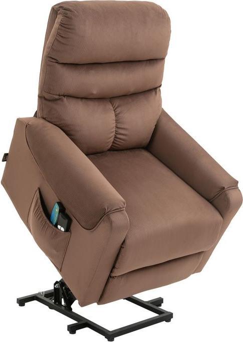 Actual product image Swisshandel24 Reclining chair, electric massage function, remote control, heating, reclining function, polyester