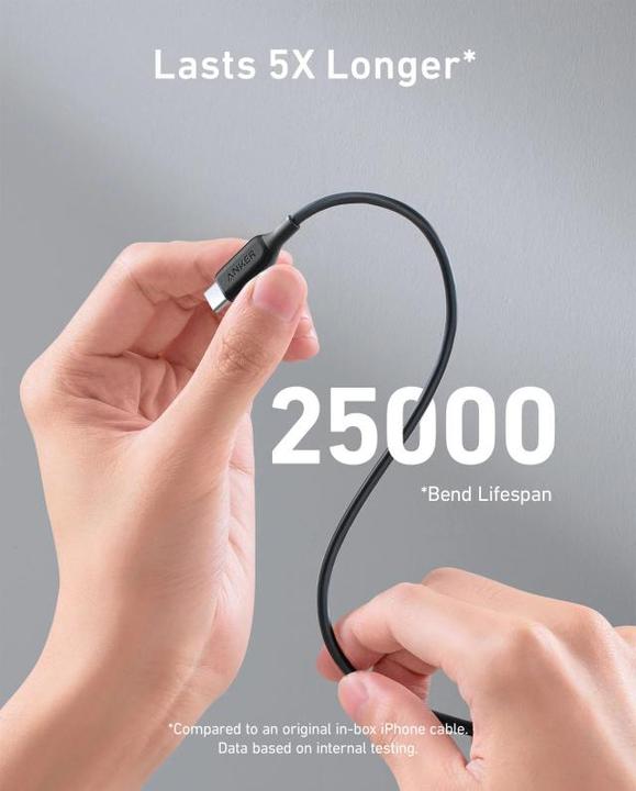 Produktbild Anker USB C – USB C (1.80 m, USB 2.0, 100 W)