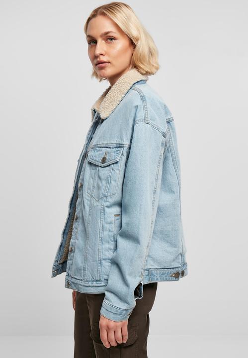 Immagine prodotto Urban Classics Giacca in denim Sherpa oversize da donna - 19395 (XXL)