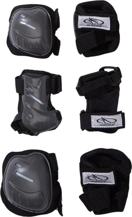Produktbild Hudora Biomechanisches Protektorenset (L, Knieschoner, Handgelenkschoner, Ellbogenschoner, Einzelstück)