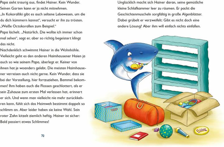 Produktbild Hainer der kleine Hai und der rote Zahn (Deutsch, Teresa Hochmuth, 2024)