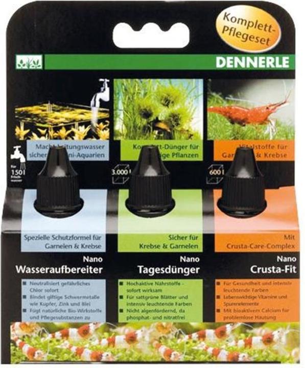 Produktbild Dennerle Nano Pflegeset 3x15ml (Wasserpflege Aquarium)