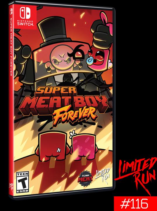 Produktbild Limited Run Super Meat Boy Forever ( #116) (Import) (Switch, Switch Lite, Switch OLED, DE)