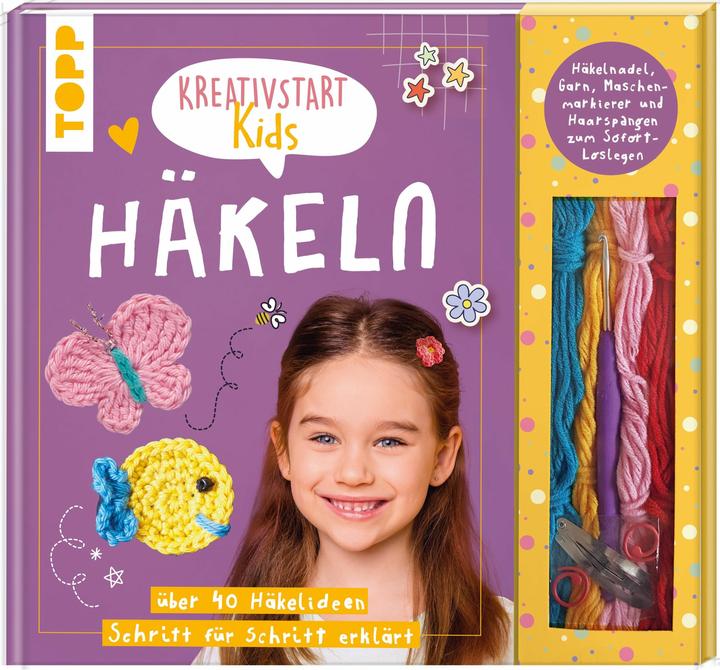 Produktbild Topp Bastelbuch Kreativstart Kids Häkeln