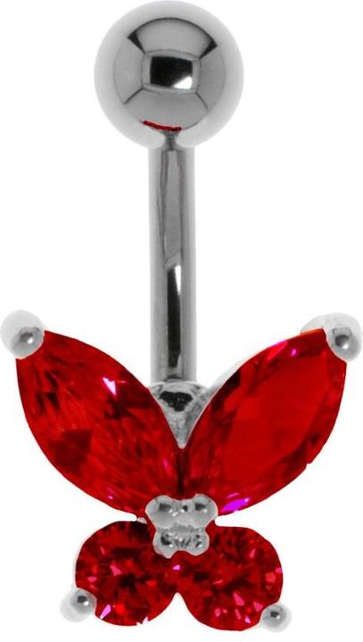 Produktbild Bijouteria Bauchpiercing (Edelstahl, Messing, Kristall)