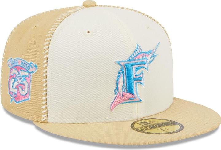 Actual product image New Era 59Fifty Cap - SEAM STITCH Florida Marlins - 7 (7)