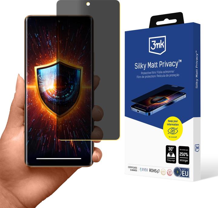 Produktbild 3MK Realme 11 Pro / 11 Pro+ - Silky Matt Privacy (Realme 11 Pro)