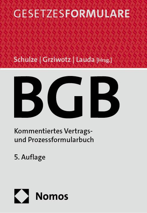 Produktbild Bürgerliches Gesetzbuch (Deutsch, Herbert Grziwotz, Rudolf Lauda, Reiner Schulze, 2024)