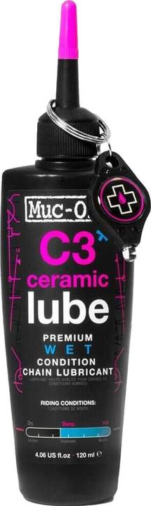 Actual product image Muc-Off C3 Wet Ceramic Lube (120 ml, Chain oil)