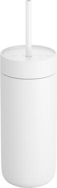 Actual product image Fellow Carter Cold Tumbler - Matte White - Insulated Mug 473ml (473 ml, 1 x)