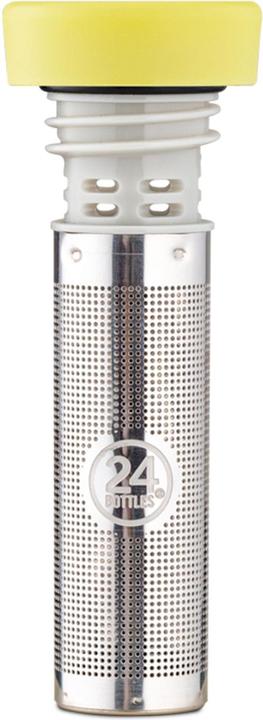 24 Bottles Ersatzdeckel Infuser Gelb