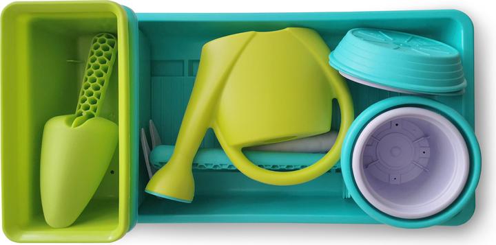 Immagine prodotto Gardenico Kids set da giardino grande con attrezzi da giardino e vasi per bambini