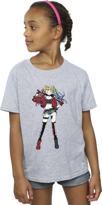 Immagine prodotto Maglietta in cotone Harley Quinn Standing Pose pour filles (140, 146)