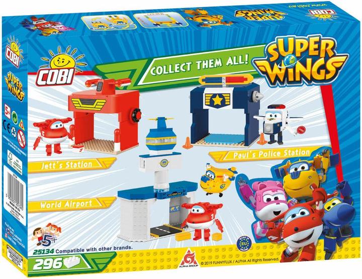 Produktbild Cobi Donnie's Station Flugzeug Super Wings 296 Teile