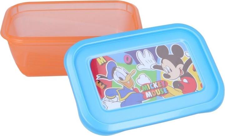 Actual product image Mickey Mouse 540 ml food container set (3 pieces) (0.54 l)