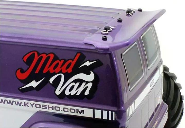 Image du produit Kyosho Monster Truck Fazer Mk2 Mad Van 4WD, Violet, ARTR, 1:10 (RTR Prêt à fonctionner)