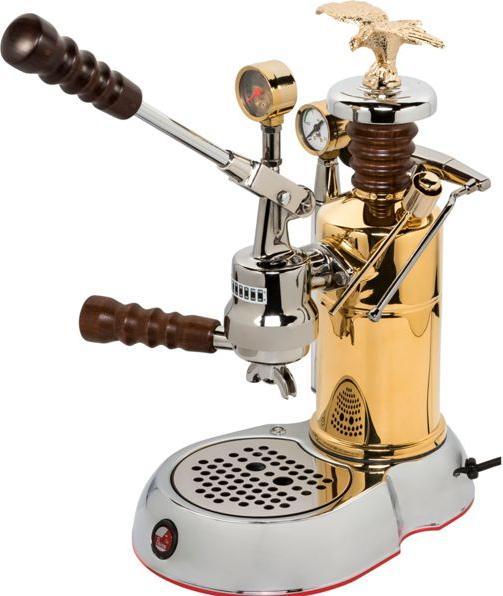 Image du produit La Pavoni LPLESC01EU, Machine à espresso Esperto Competente, Chrome/or (Prise UE)