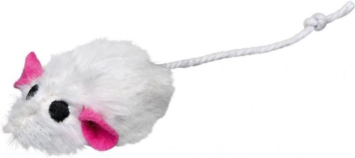 Actual product image Trixie Plush mice with Catnip core (Play mouse cat)