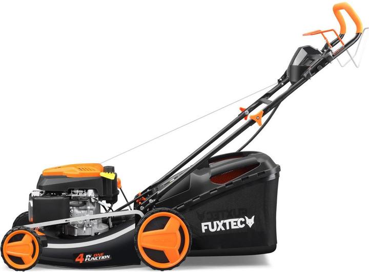 Produktbild Fuxtec Benzin-Rasenmäher mit Elektrostarter zipgo® (Akkubetrieb)