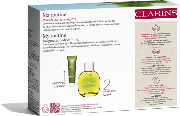 Image du produit Clarins Spécialités - Routine Inner Strength (Set soin du corps)