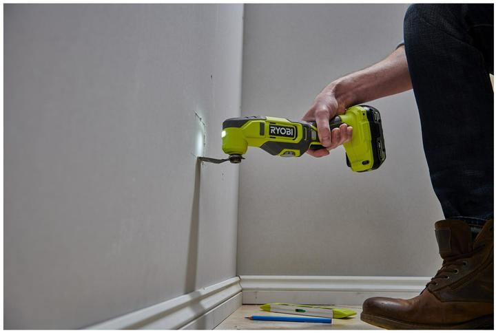 Image du produit Ryobi ONE+ Outil multifonctions sans fil RMT18-0, 18Volt (vert/noir, sans batterie ni chargeur)