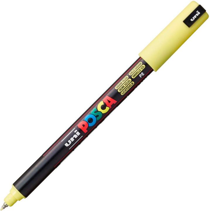Immagine prodotto Posca Marchio extra fine PC-1MR Fineliner (Giallo Sole, 0.70 mm, 1 x)