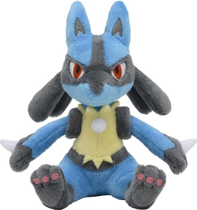 Actual product image Pokémon Lucario Sitting Cuties Plush - 15.5 cm (15.50 cm)