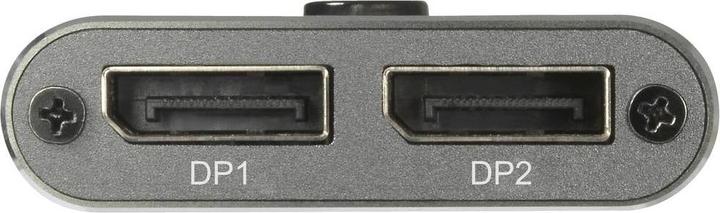 Actual product image SpeaKa Professional SP-BDS-250 2 port DisplayPort switch UHD 8K @ 60 Hz, UHD 4K