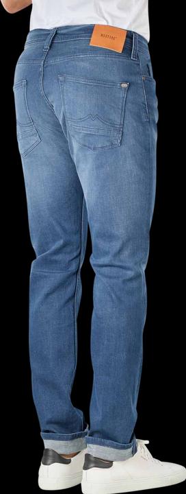 Actual product image Mustang Mid Rise Vegas Jeans Slim Fit Dark Blue Used (W29/L30)