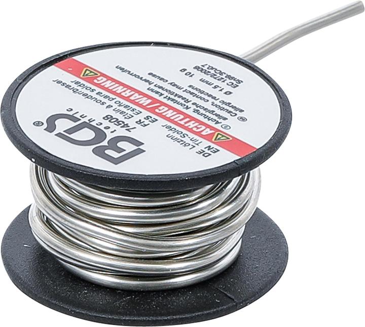 Produktbild BGS Lötzinn | auf Rolle | bleifrei | Ø 1,5 mm | 10 g