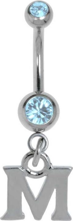 Bijouteria Bauchpiercing (Chirurgenstahl 316L, Kristall)