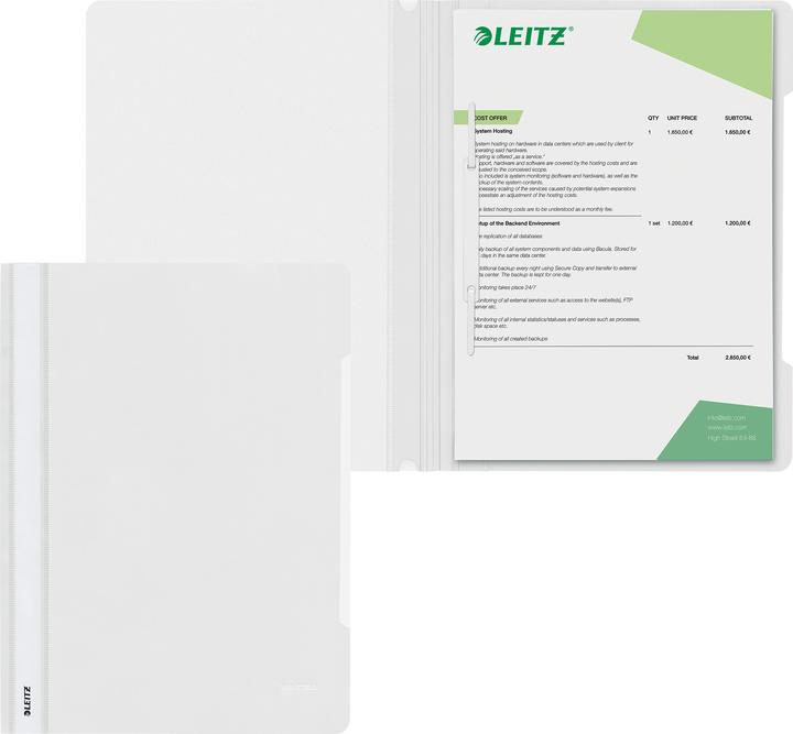 Image du produit Leitz Agrafeuse standard en plastique (A4, 1 x)