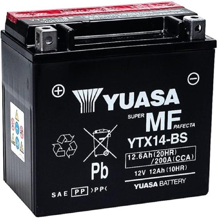 Yuasa YTX14 (12 V, 12 Ah, 200 A)