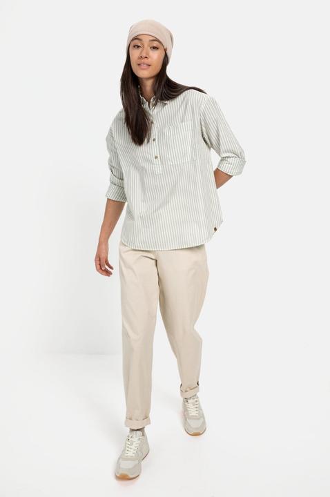 Produktbild Camel Active Gestreifte Bluse aus reiner Baumwolle (XS)
