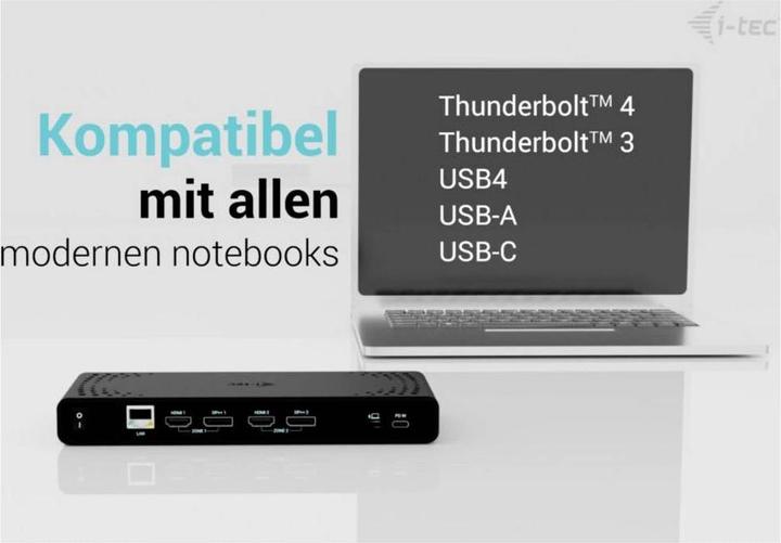 Image du produit i-tec Double 4K (USB-C, 11 Ports)