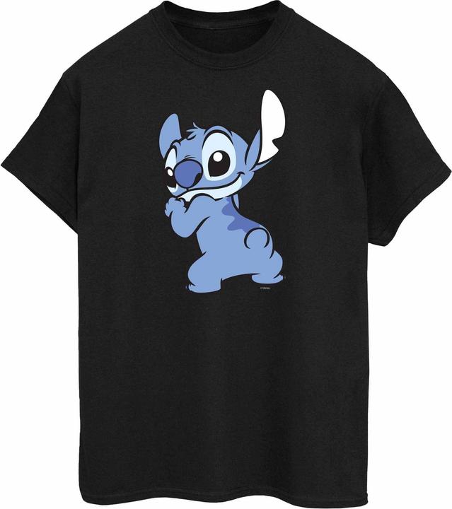 Disney Lilo And Stitch Stitch Backside Breast Print TShirt (XL)