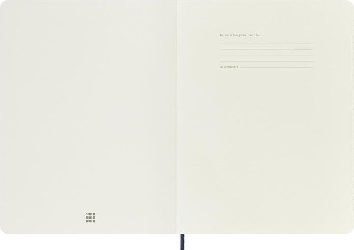 Actual product image Moleskine Notebook Soft Cover (19 x 25 cm, Lined, Soft cover)