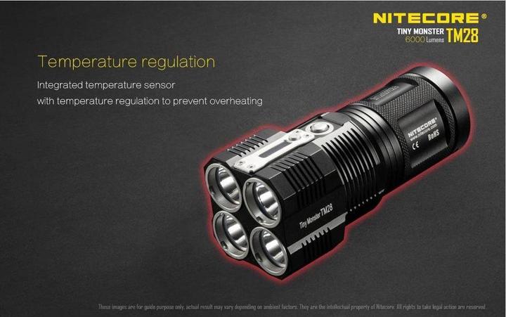 Image du produit Nitecore TM28 - 6000 lumens (14.20 cm, 6000 lm)