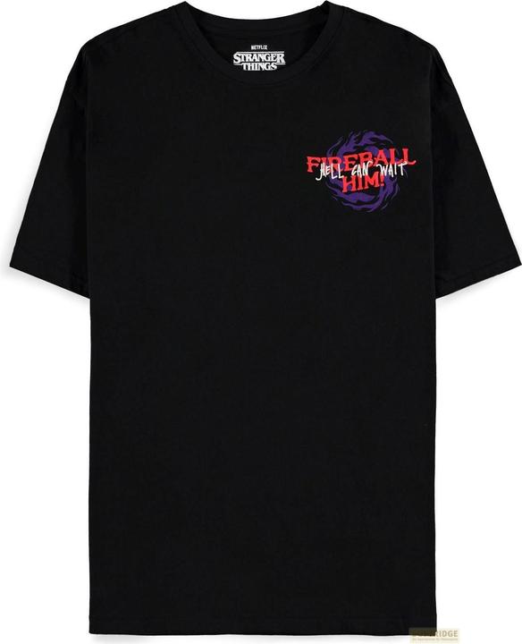 Difuzed STRANGER THINGS - Fireball Him! - T-shirt Homme (S) (S)