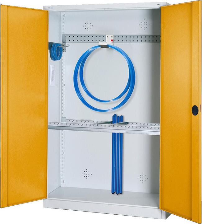 Actual product image C+P Modular sports equipment cabinet with basic equipment (HxWxD: 195x120x50 cm, with solid sheet metal
