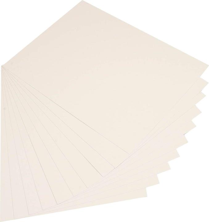 Produktbild Folia Tonpapier, (B)500 x (H)700 mm, 130 g/qm, perlweiá (130 g/m², 10 x)