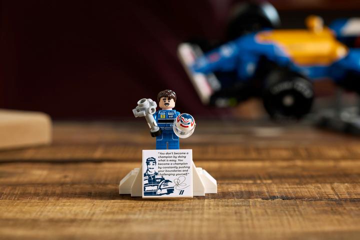 Immagine prodotto LEGO Williams Racing FW14B mit Nigel Mansell (10353, LEGO Icons)