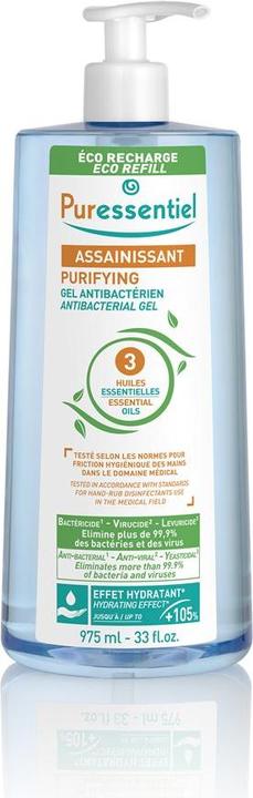 Produktbild Puressentiel Gel reinigend antibakteriell mit 3 ätherischen Ölen (975 ml)
