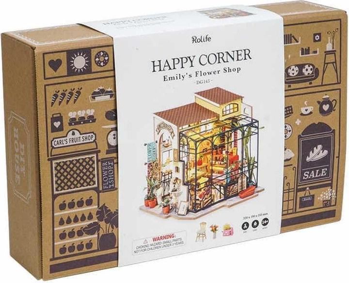 Actual product image Robotime Emily's Flower Shop