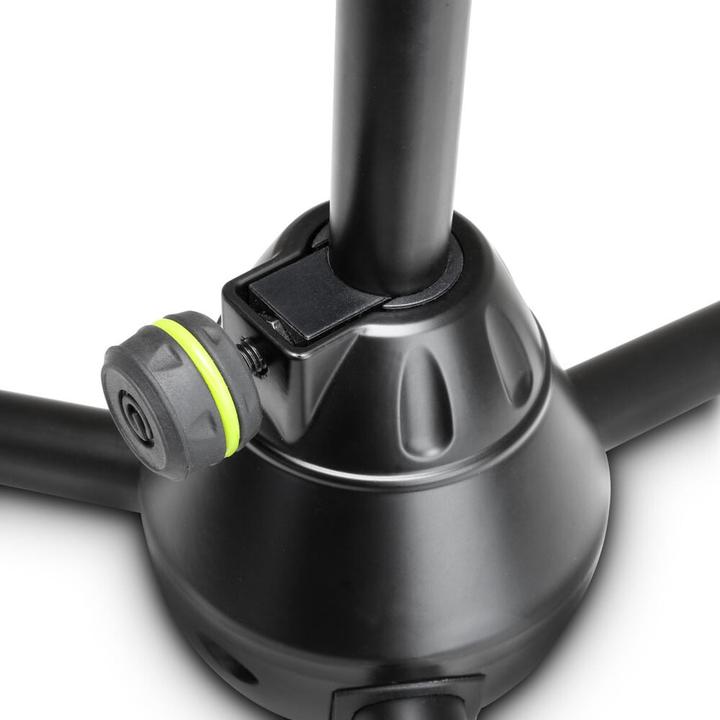 Actual product image Gravity MS 4222 B - Microphone Stand Short with Tripod Folding Base and 2-Point Extension Boom, Black