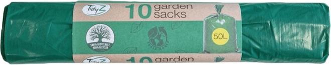 Tidy Z Kunststoff Gartenaufbewahrungstasche (10erPack) (10 x, 50 l)