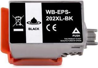 Image du produit Hermex Compatible Epson 202 C13T02F14010 cartouches d'encre noir bleu jaune rouge (M, C, Y, CF, PBK)